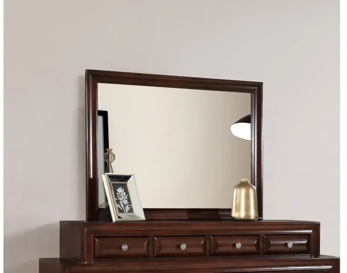 LaVita 45 in. x 33 in. Modern Rectangle Framed Dresser Mirror