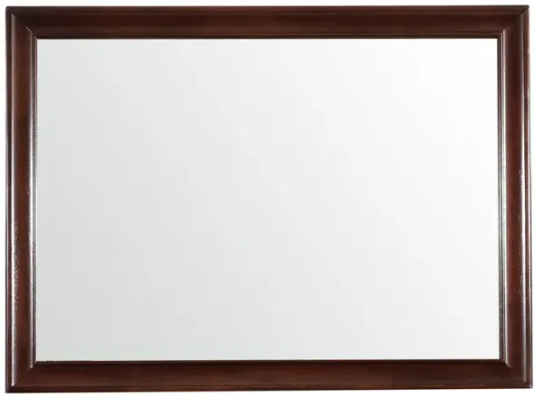 LaVita 45 in. x 33 in. Modern Rectangle Framed Dresser Mirror