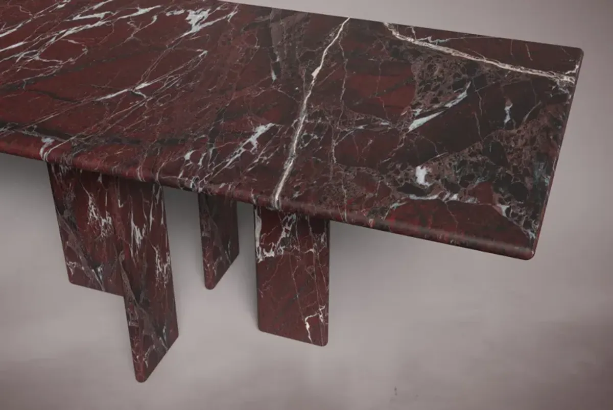 Luna Marble Dining Table 76"