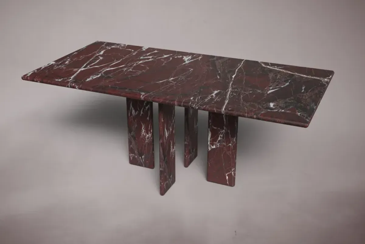 Luna Marble Dining Table 76"