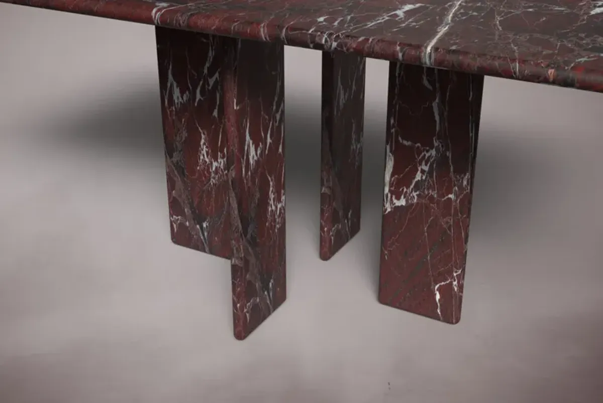 Luna Marble Dining Table 76"