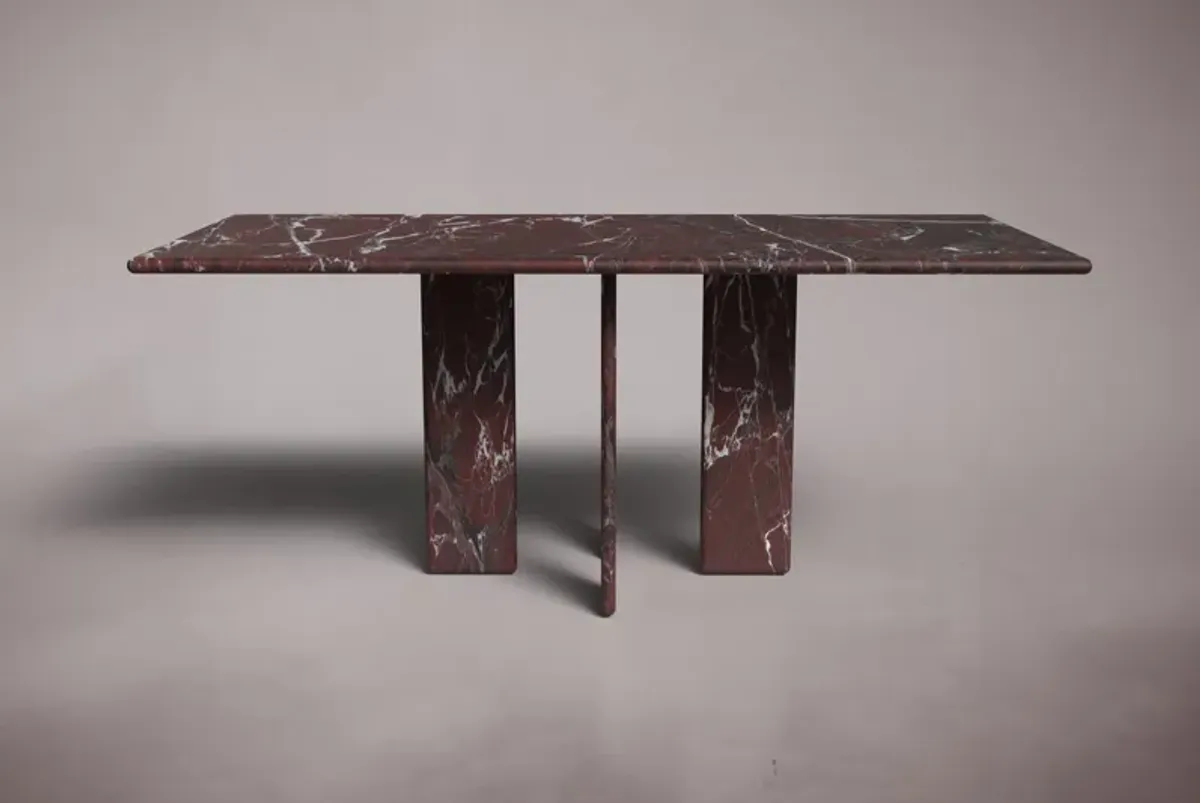 Luna Marble Dining Table 76"