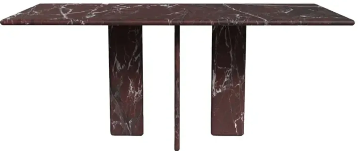 Luna Marble Dining Table 76"