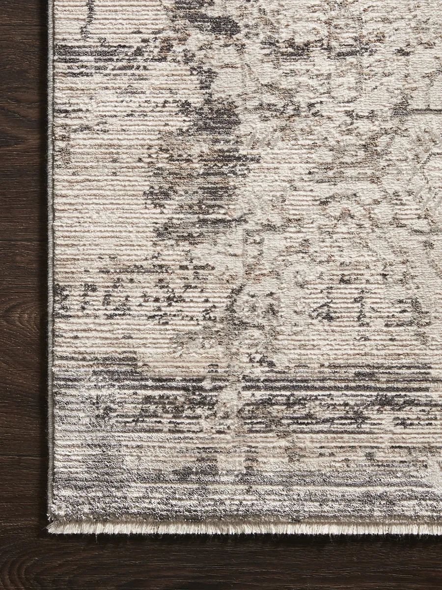 Homage HOM01 Graphite/Beige 6'3" x 8'10" Rug