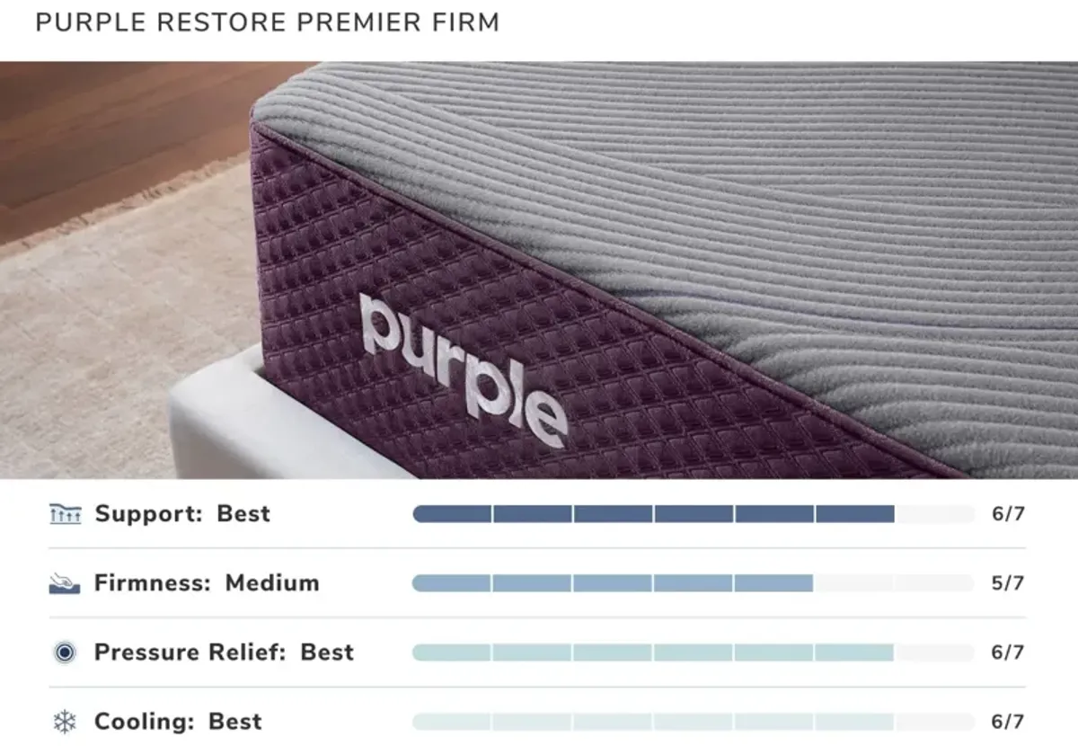 Purple Restore Premier Firm Twin-XL Mattress