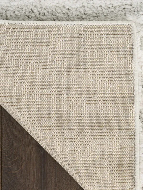 Modern Shag MMD05 Ivory/Gray 3'11" x 5'11" Rug