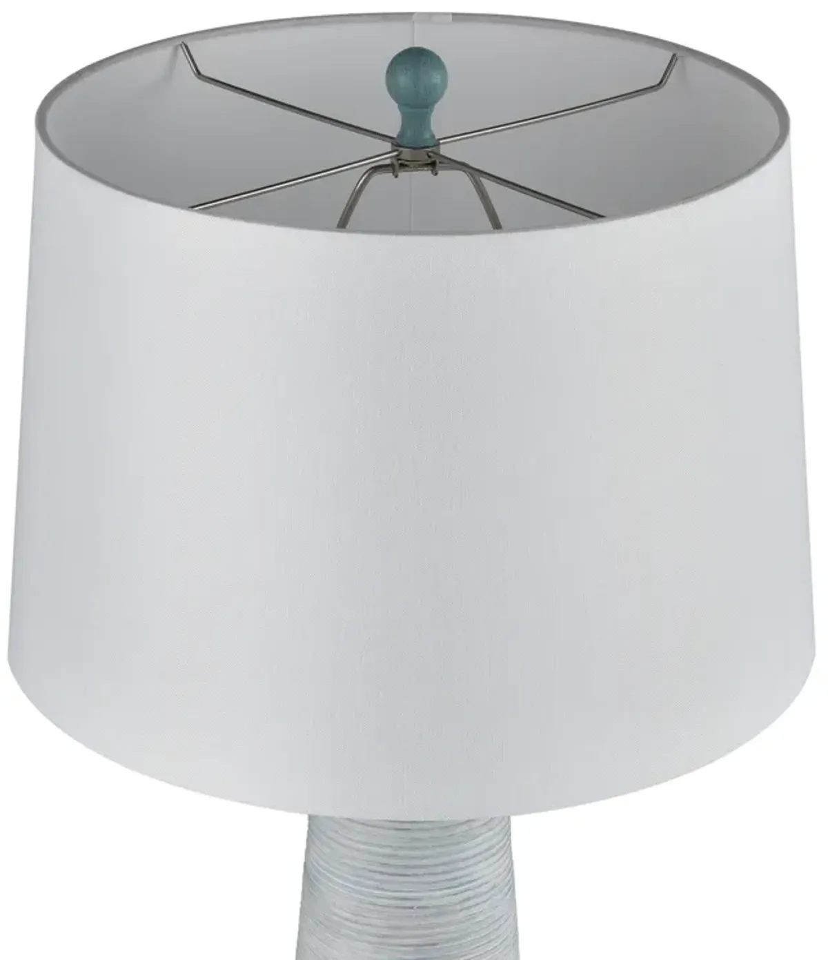 Kent 31'' High Light Blue 1-Light Table Lamp Set