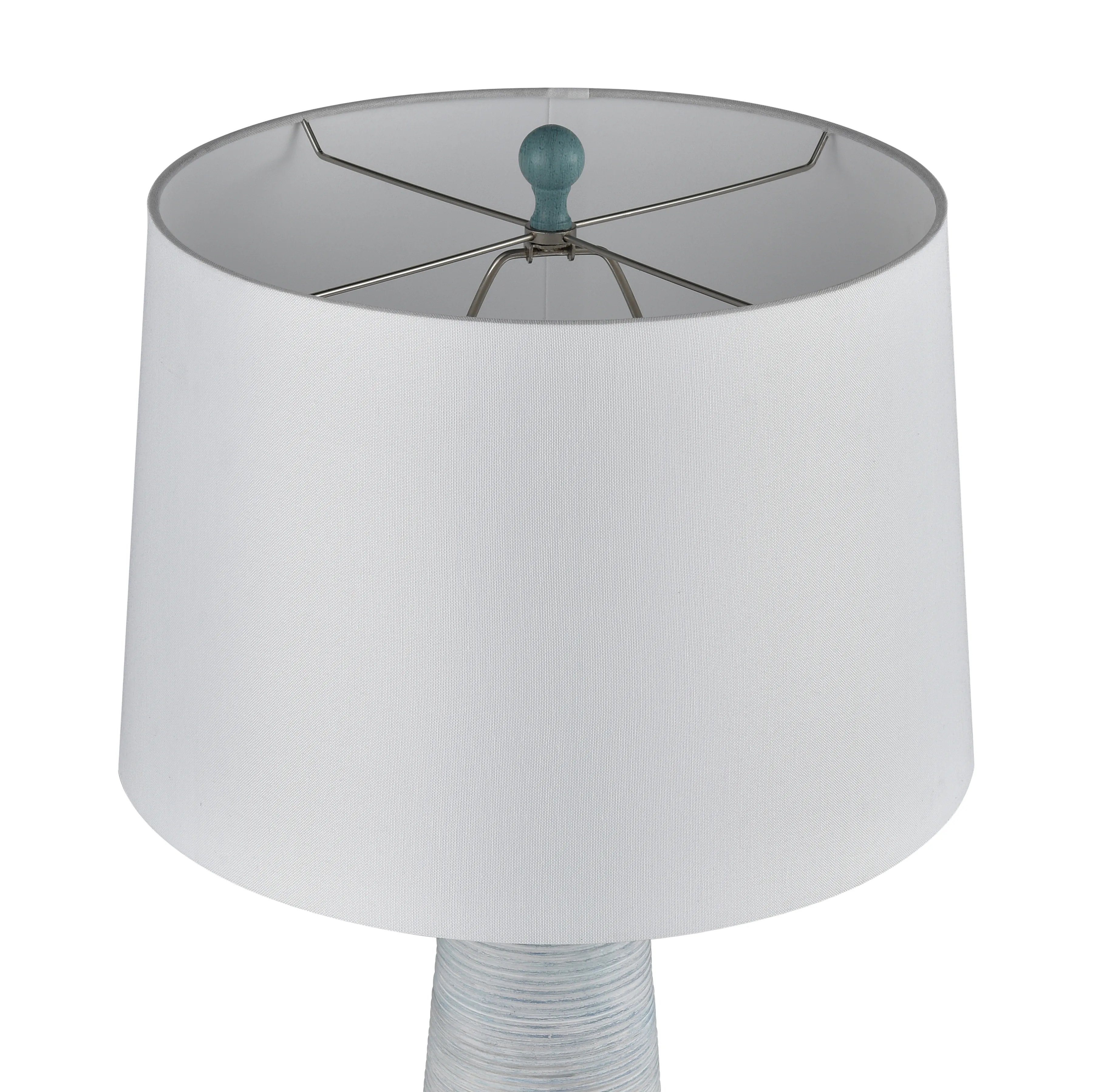 Kent 31'' High Light Blue 1-Light Table Lamp Set