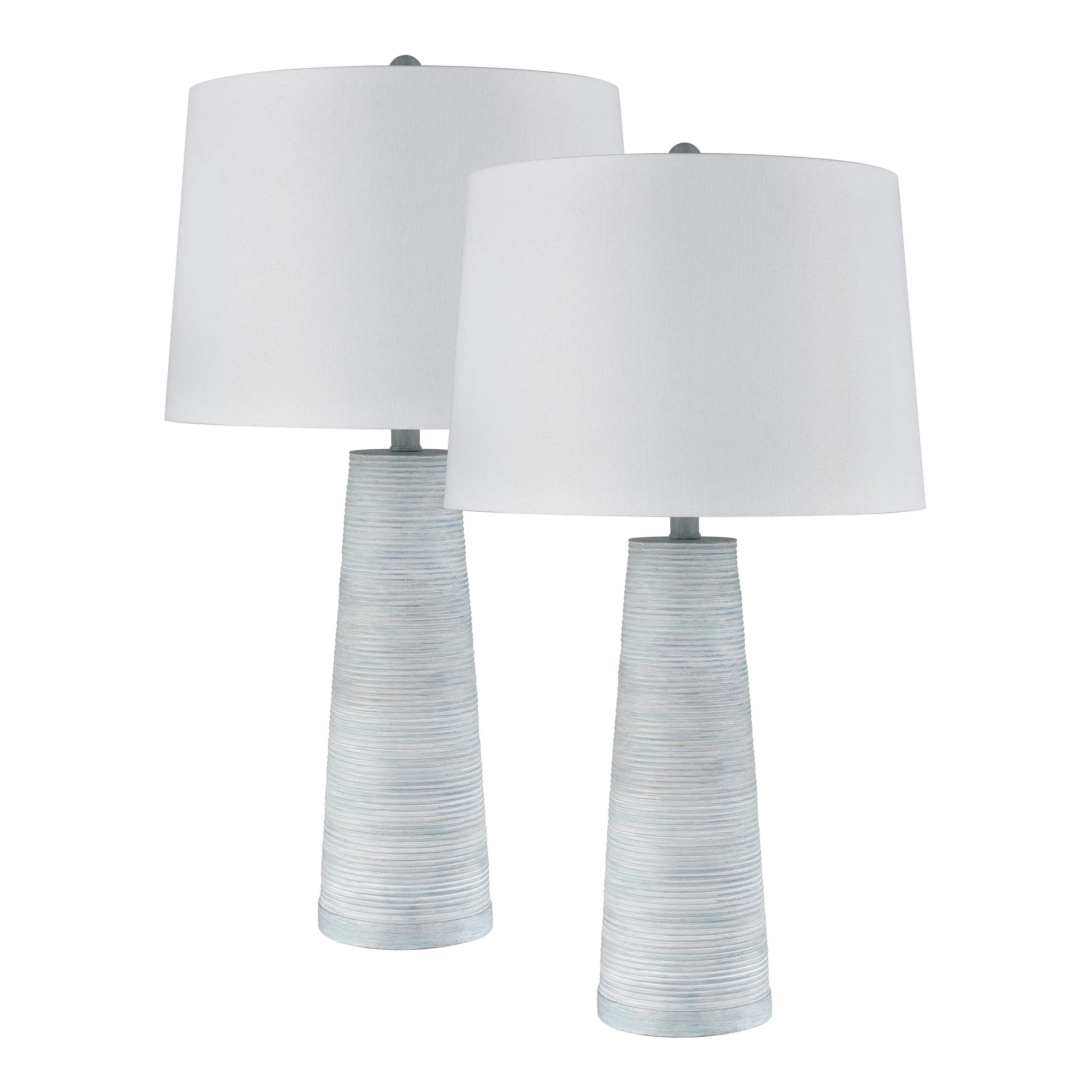 Kent 31'' High Light Blue 1-Light Table Lamp Set