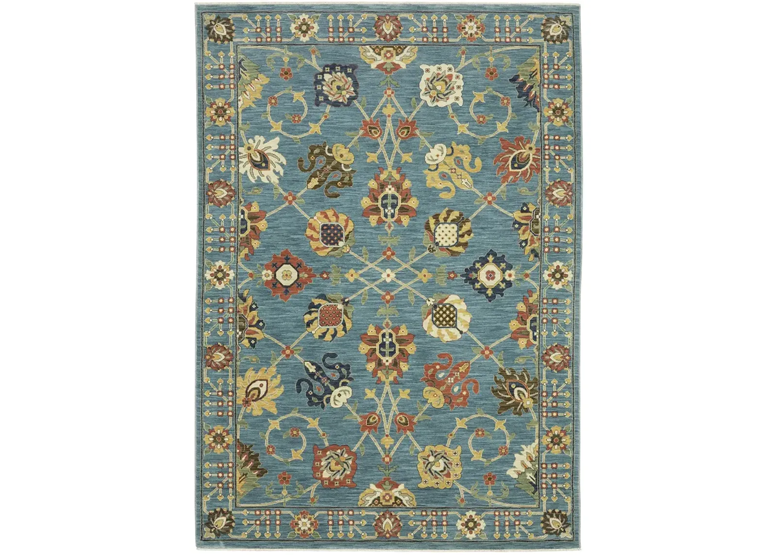 Francesca 3'3" x 5' Blue Rug