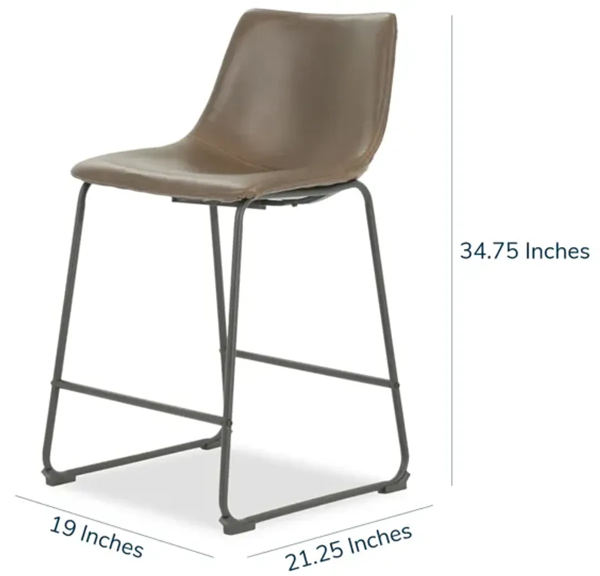 Centiar Upholstered Bar Stool