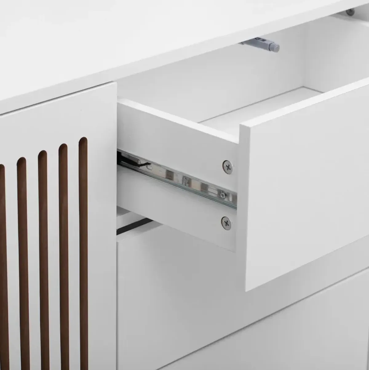 Merax Modern Storage Cabinet with Adjustable Shelf