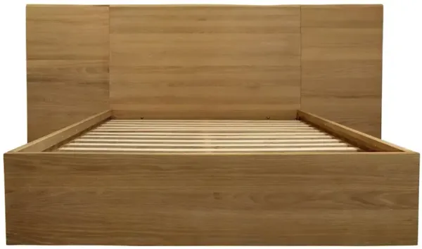 Sarasota Bed with Wings in Natural Oak