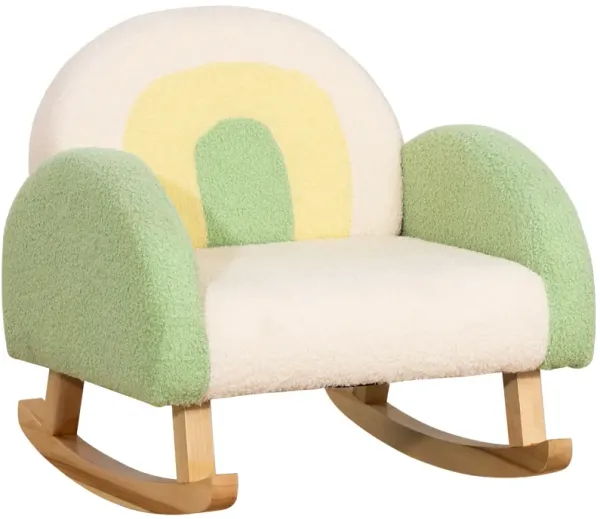 Rocking Toddle Sofa Chair for Nursery Kindergarten Playroom Bedroom - Gray