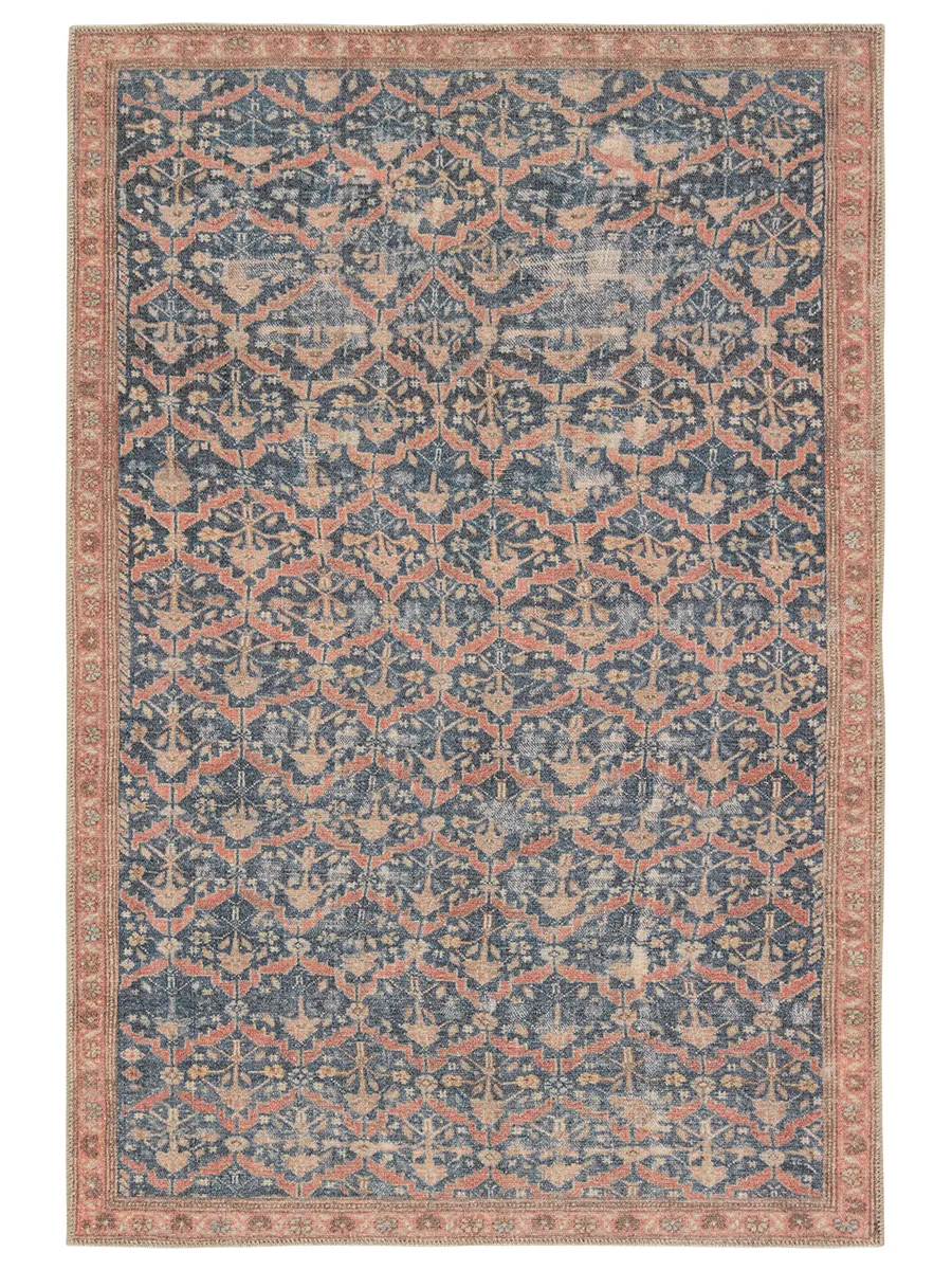 Kindred Meryem Blue 2'6" x 7'6" Runner Rug