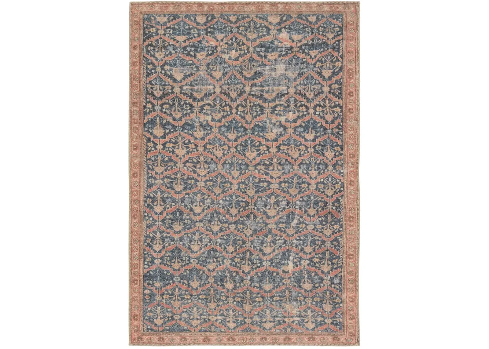 Kindred Meryem Blue 2'6" x 7'6" Runner Rug