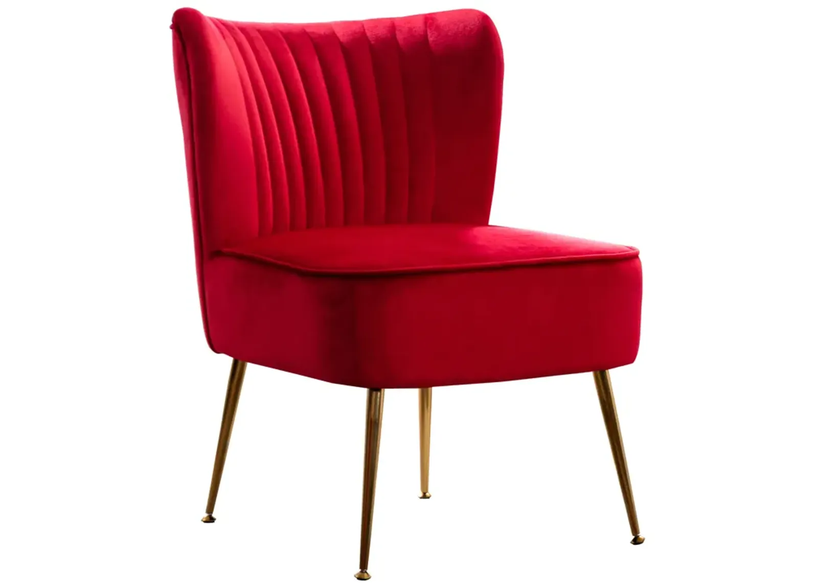 WestinTrends 22" Wide Tufted Velvet Accent Chair