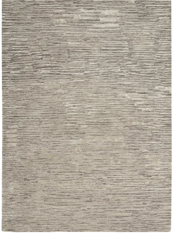 CK010 Linear LNR01 Gray 3'9" x 5'9" Rug