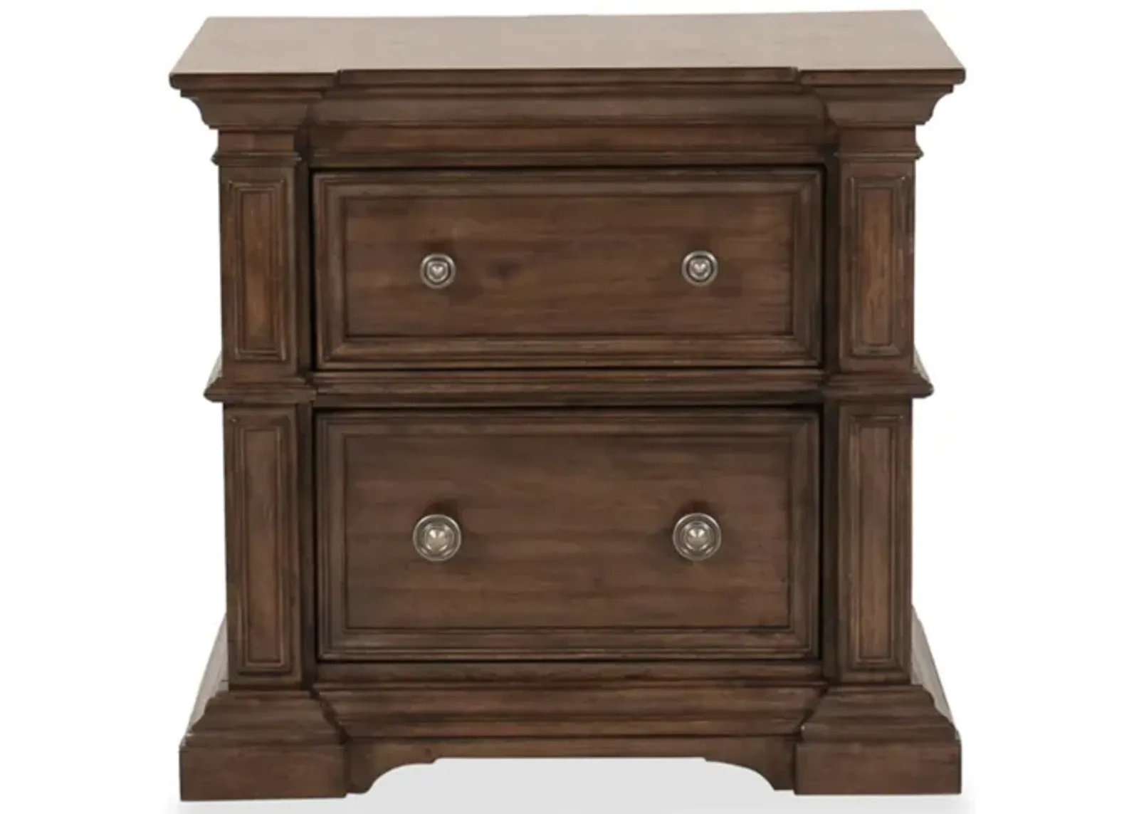 Woodbury 2-Drawer Nightstand