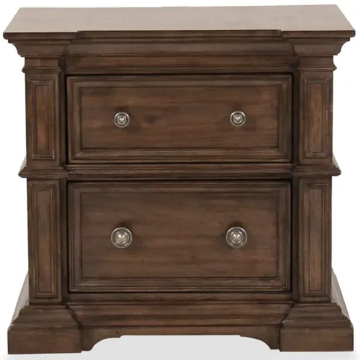 Woodbury 2-Drawer Nightstand