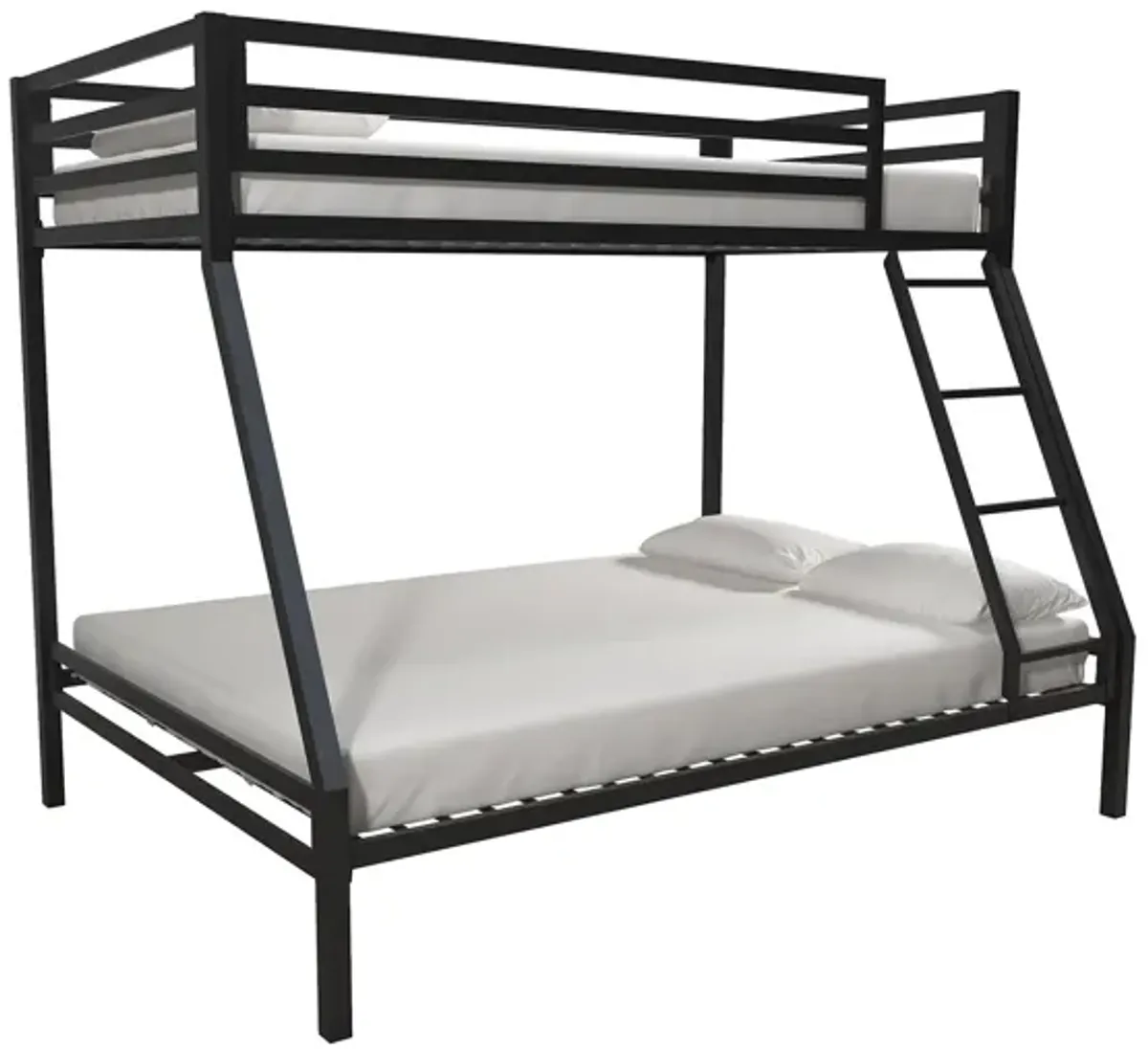 Mainstays Premium Twin over Full Metal Bunk Bed, Black