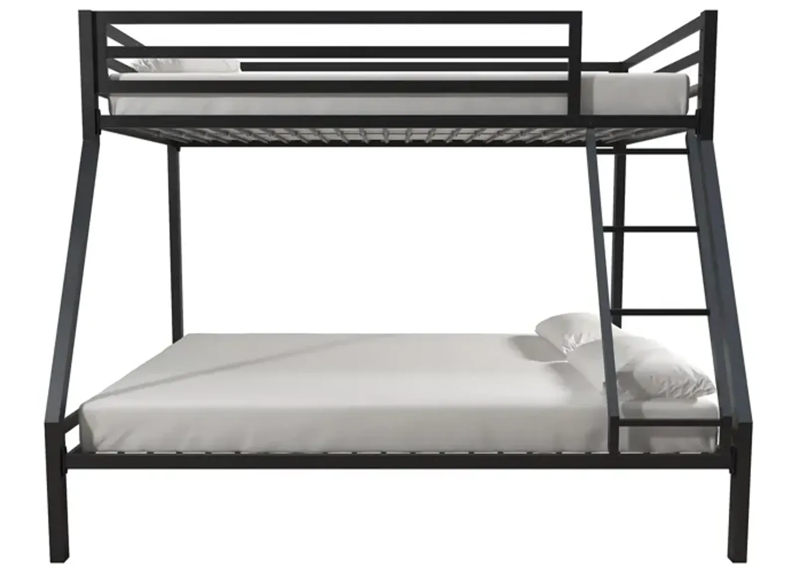 Mainstays Premium Twin over Full Metal Bunk Bed, Black