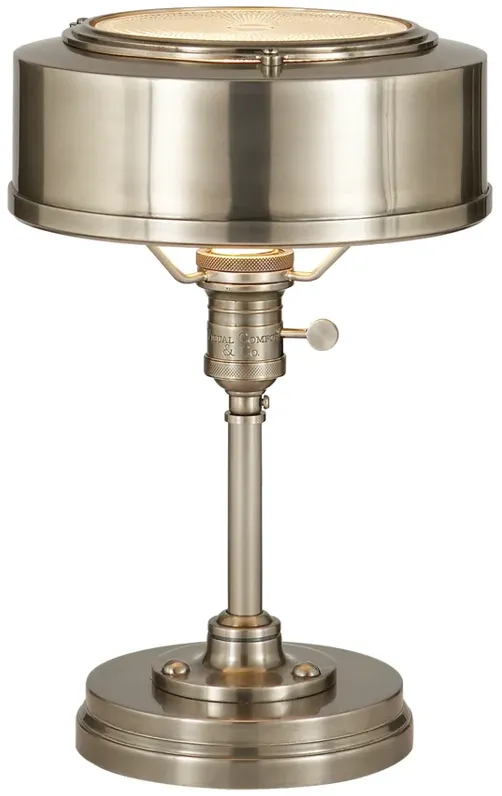 Henley Task Lamp in Antique Nickel