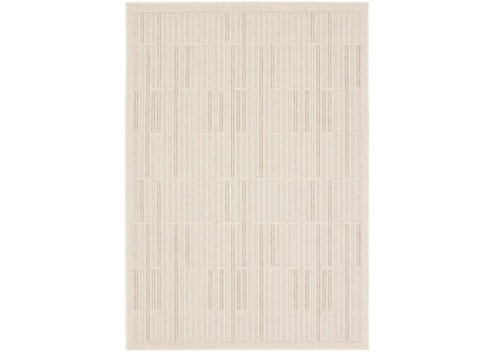 Continuum Quantum White 2' x 3' Rug