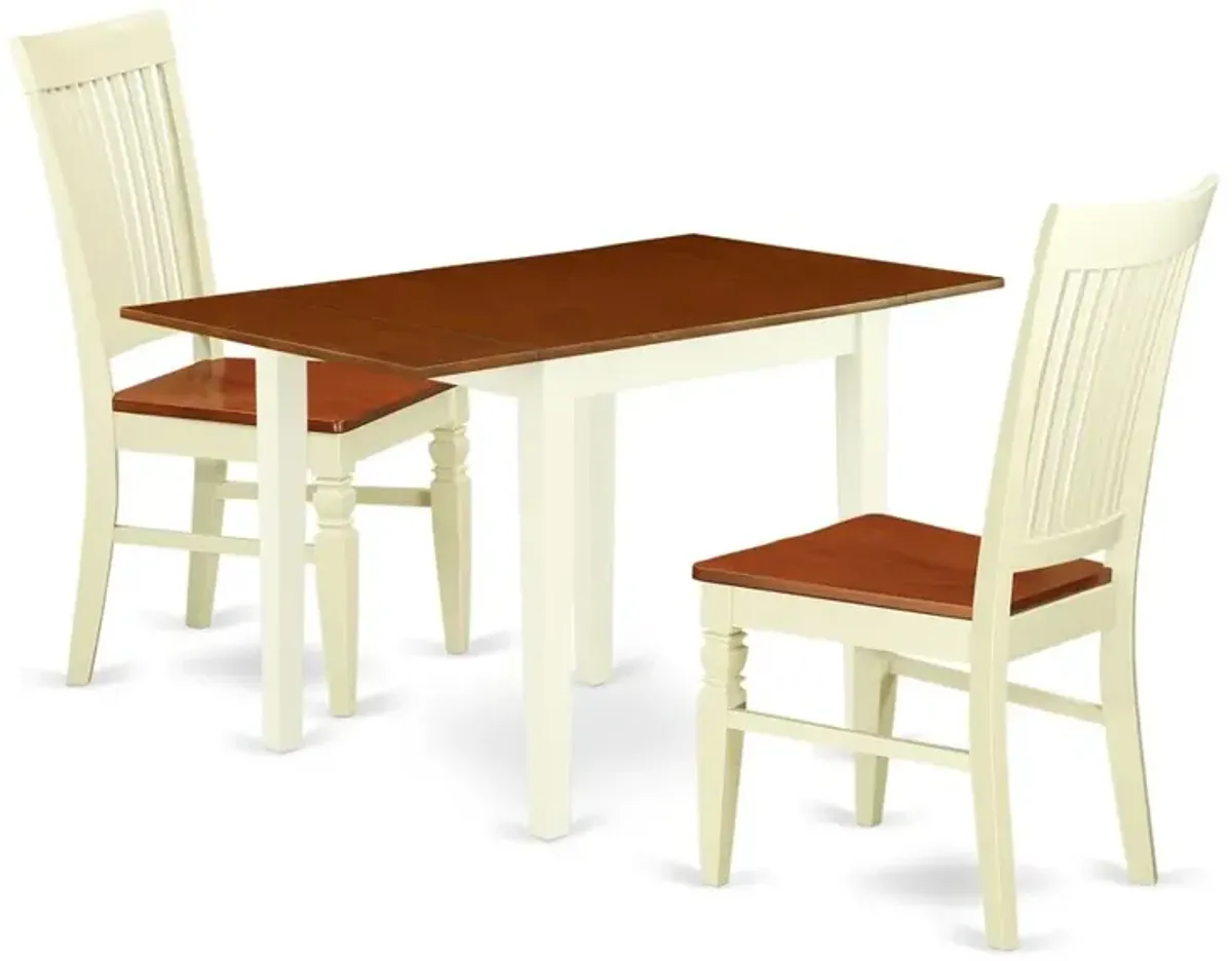 Dining Room Set Buttermilk & Cherry