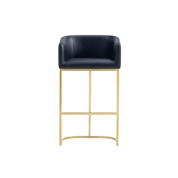 Louvre Black Barstools (Set of 2)