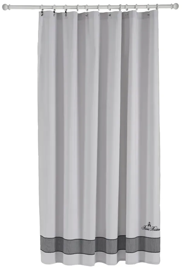 Brooks Brothers Fancy Border Shower Curtain