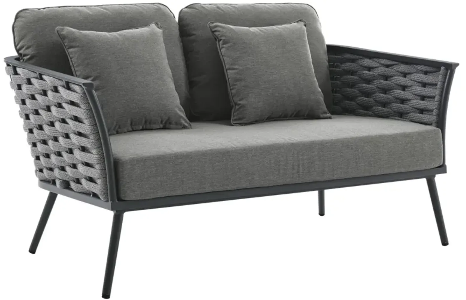 Modway - Stance Outdoor Patio Aluminum Loveseat