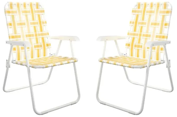 Novogratz Priscilla 2-Pack Folding Chairs