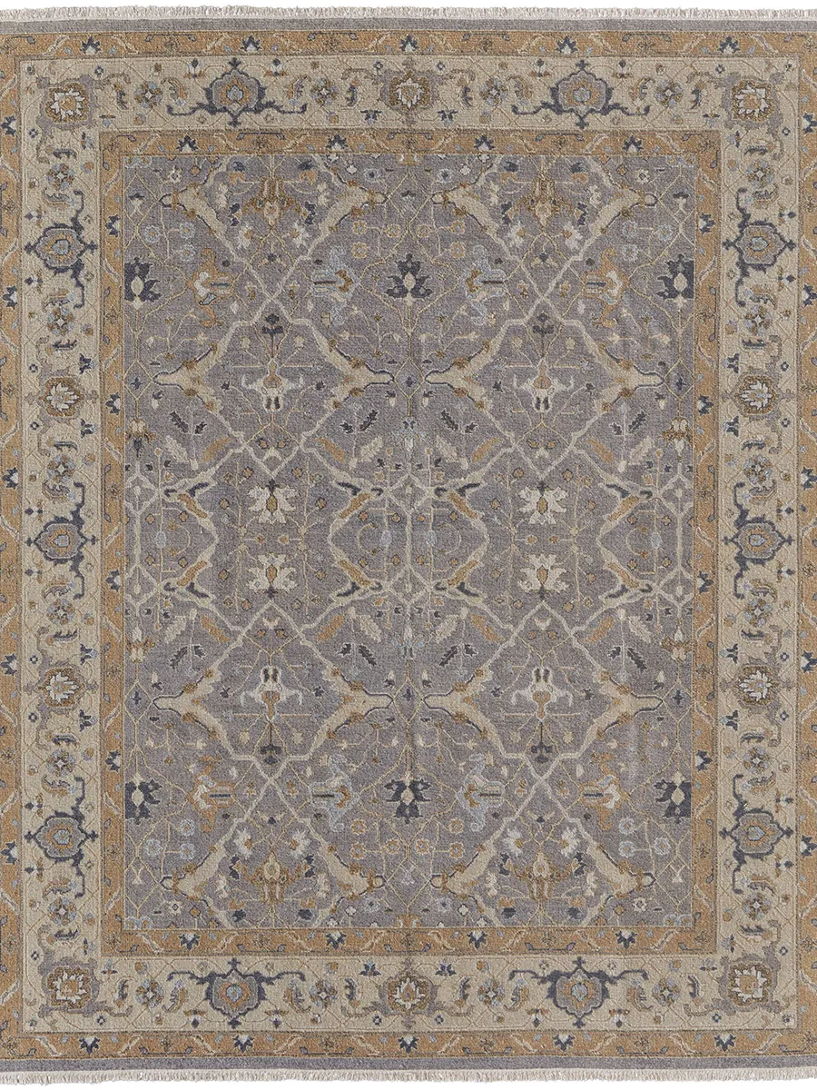 Corbitt 0611F 9'6" x 13'6" Gray/Gold Rug