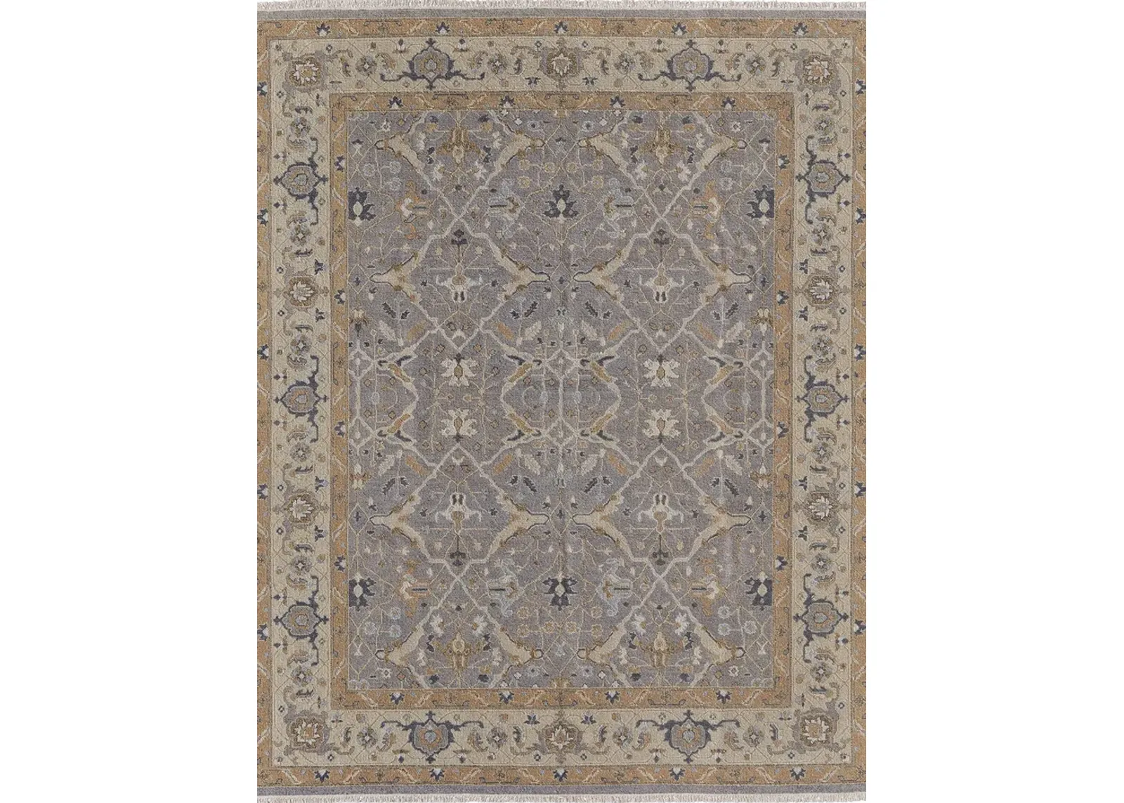 Corbitt 0611F 9'6" x 13'6" Gray/Gold Rug