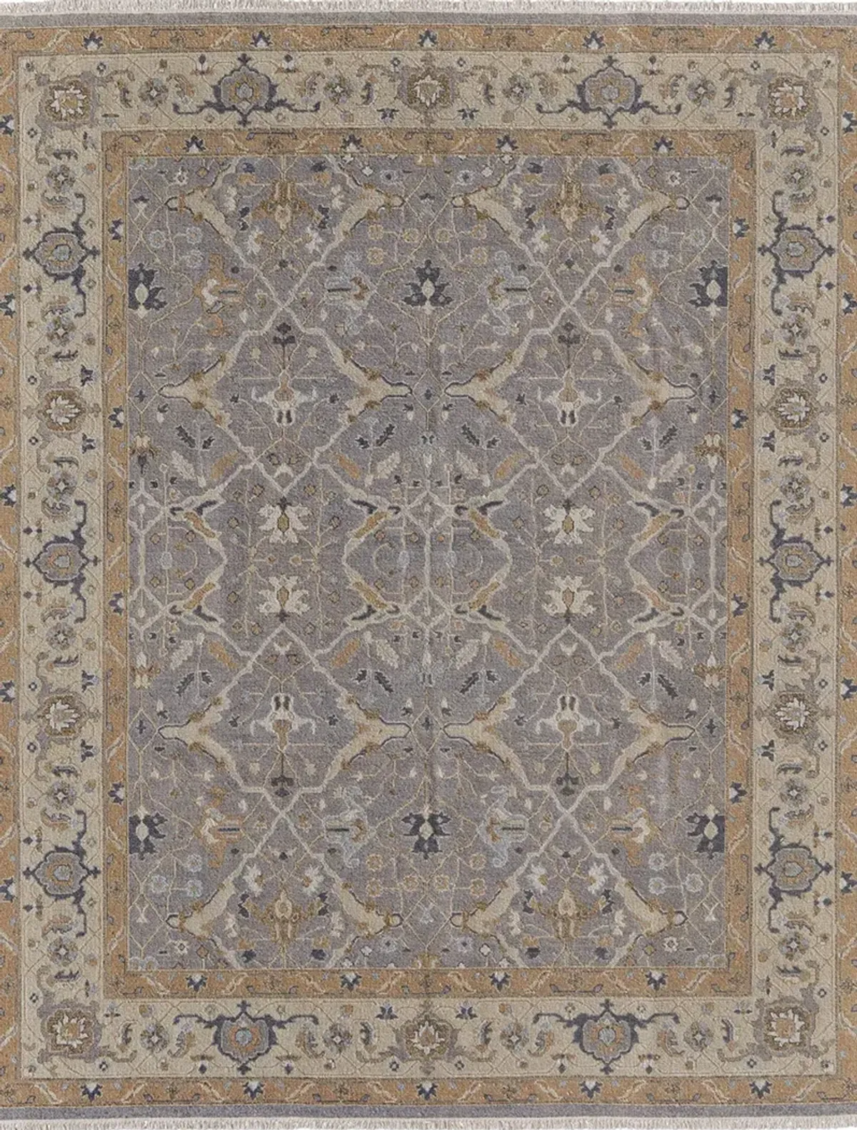 Corbitt 0611F 9'6" x 13'6" Gray/Gold Rug