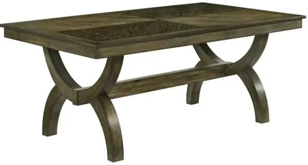 Best Quality Furniture Wood dining table in antique brown