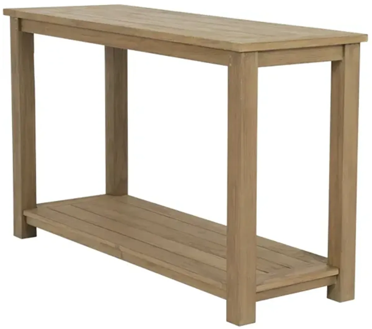 Coastal Teak Sofa Table
