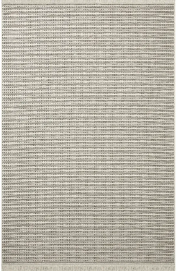 Malibu MAB-04 Ivory / Dove 2''3" x 3''9" Rug by Amber Lewis