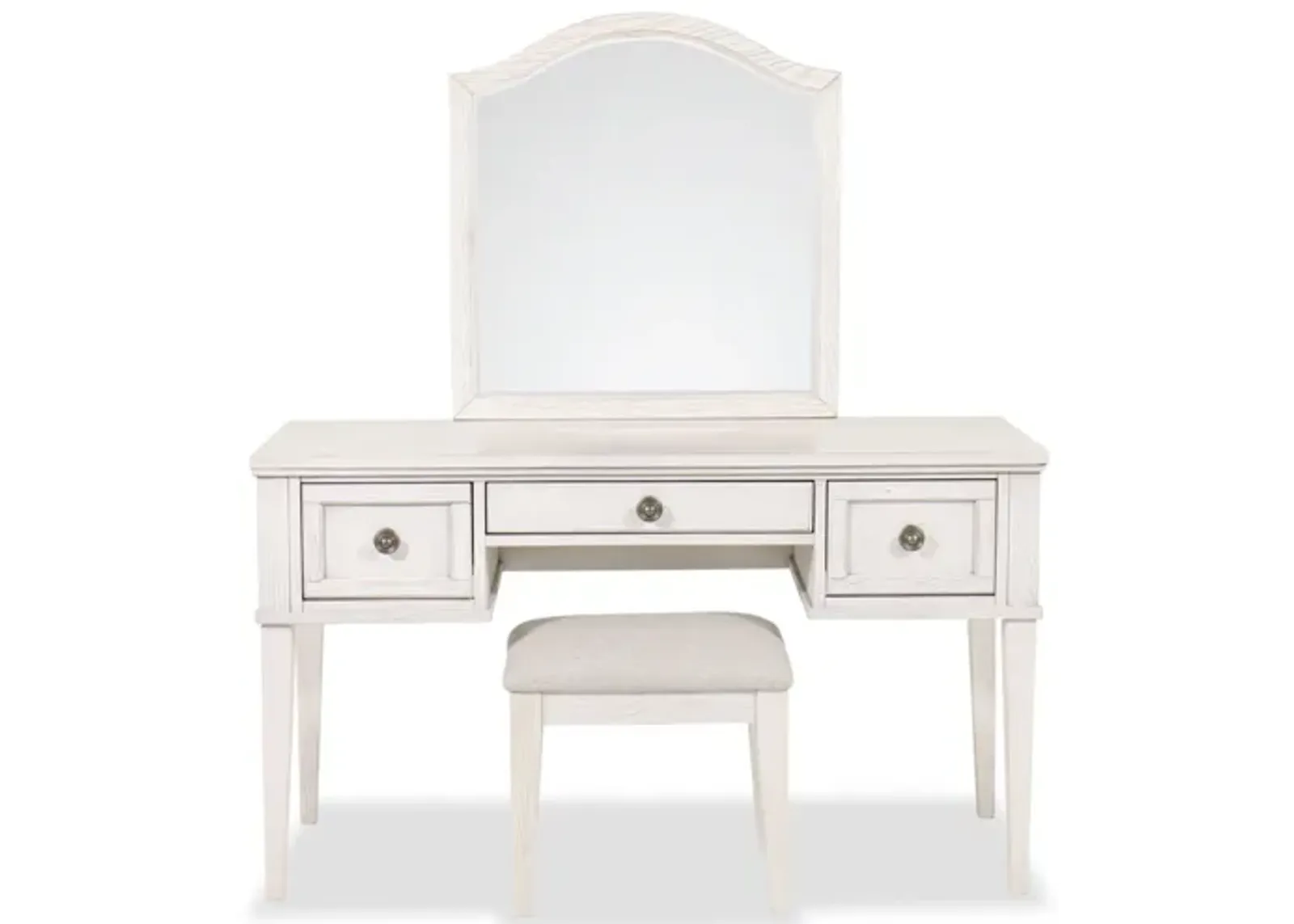 Robbinsdale Mirrored Vanity with Bench