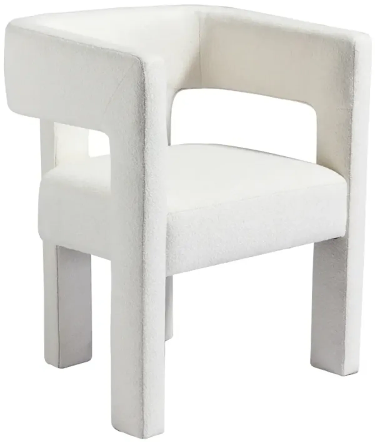 Contemporary Designed Fabric Upholstered Accent Chair Dining Chair For Living Room, Bedroom