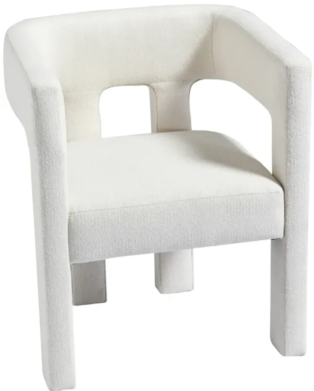 Contemporary Designed Fabric Upholstered Accent Chair Dining Chair For Living Room, Bedroom