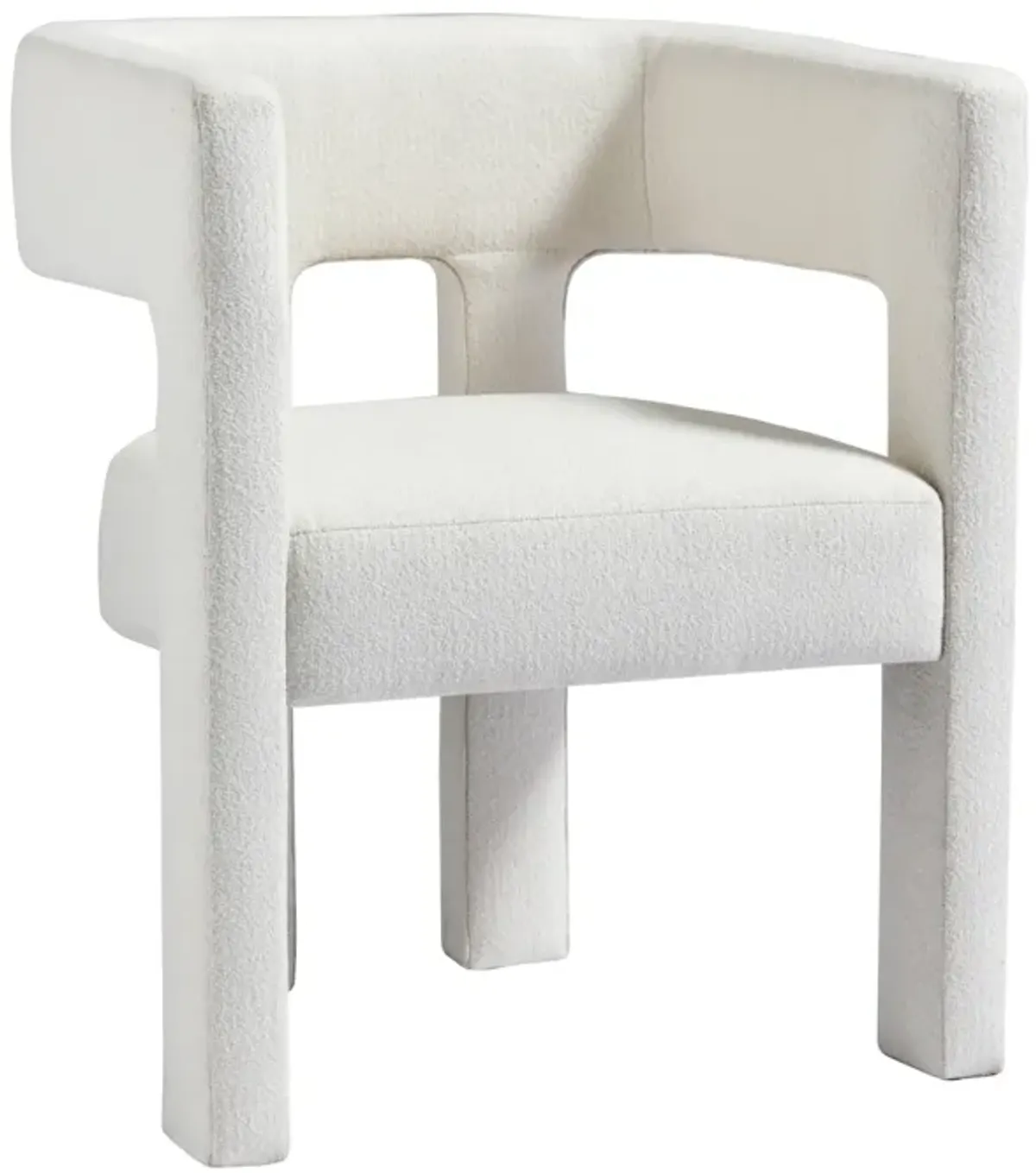 Contemporary Designed Fabric Upholstered Accent Chair Dining Chair For Living Room, Bedroom