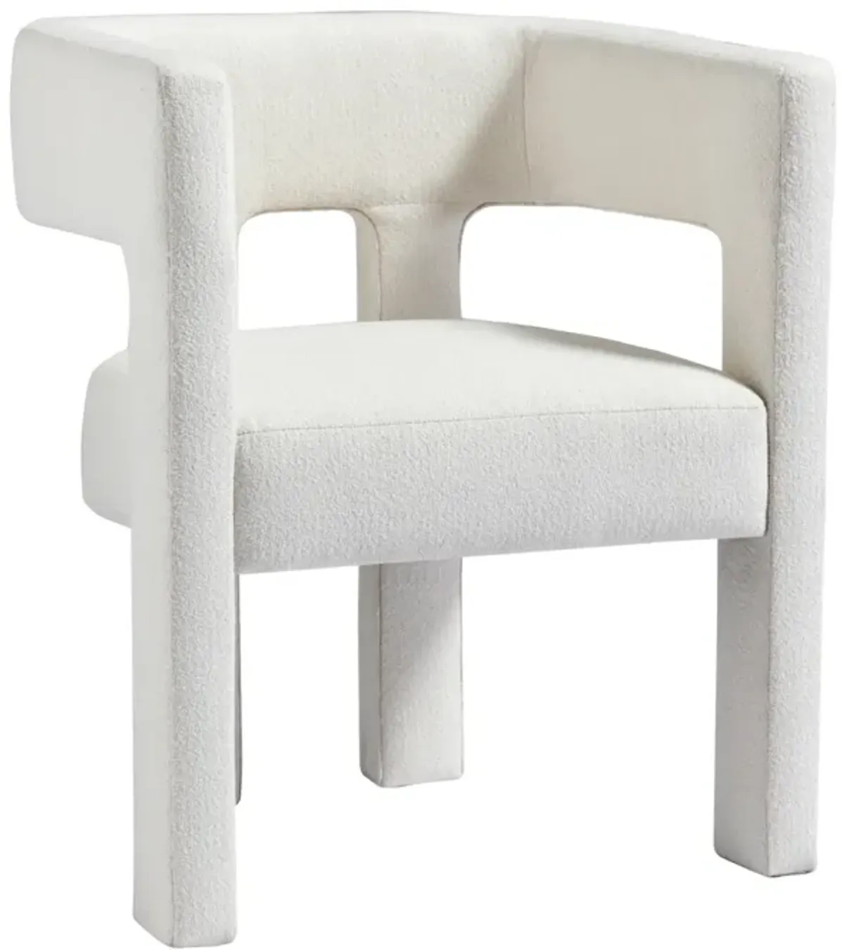 Contemporary Designed Fabric Upholstered Accent Chair Dining Chair For Living Room, Bedroom