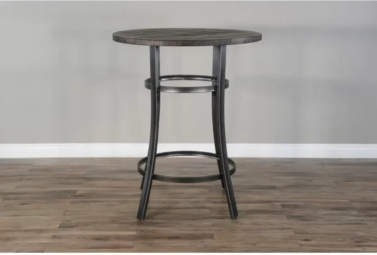 Sunny Designs Metal Frame Pub Table