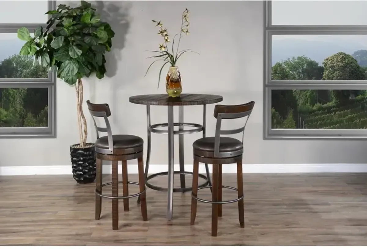 Sunny Designs Metal Frame Pub Table