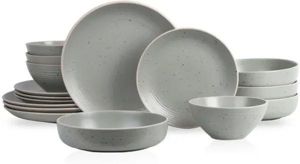 Stone Lain Lauren Stoneware 16 Piece Dinnerware Set