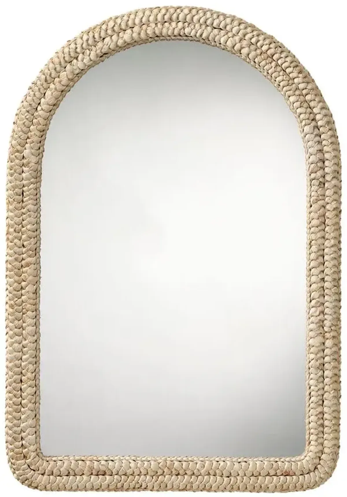 Grain Woven Corngrass Mirror