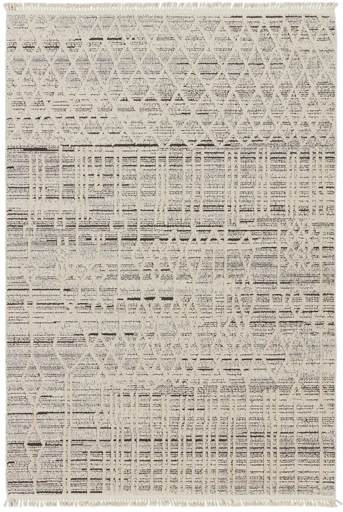 Lore Caiya White 4' x 6' Rug