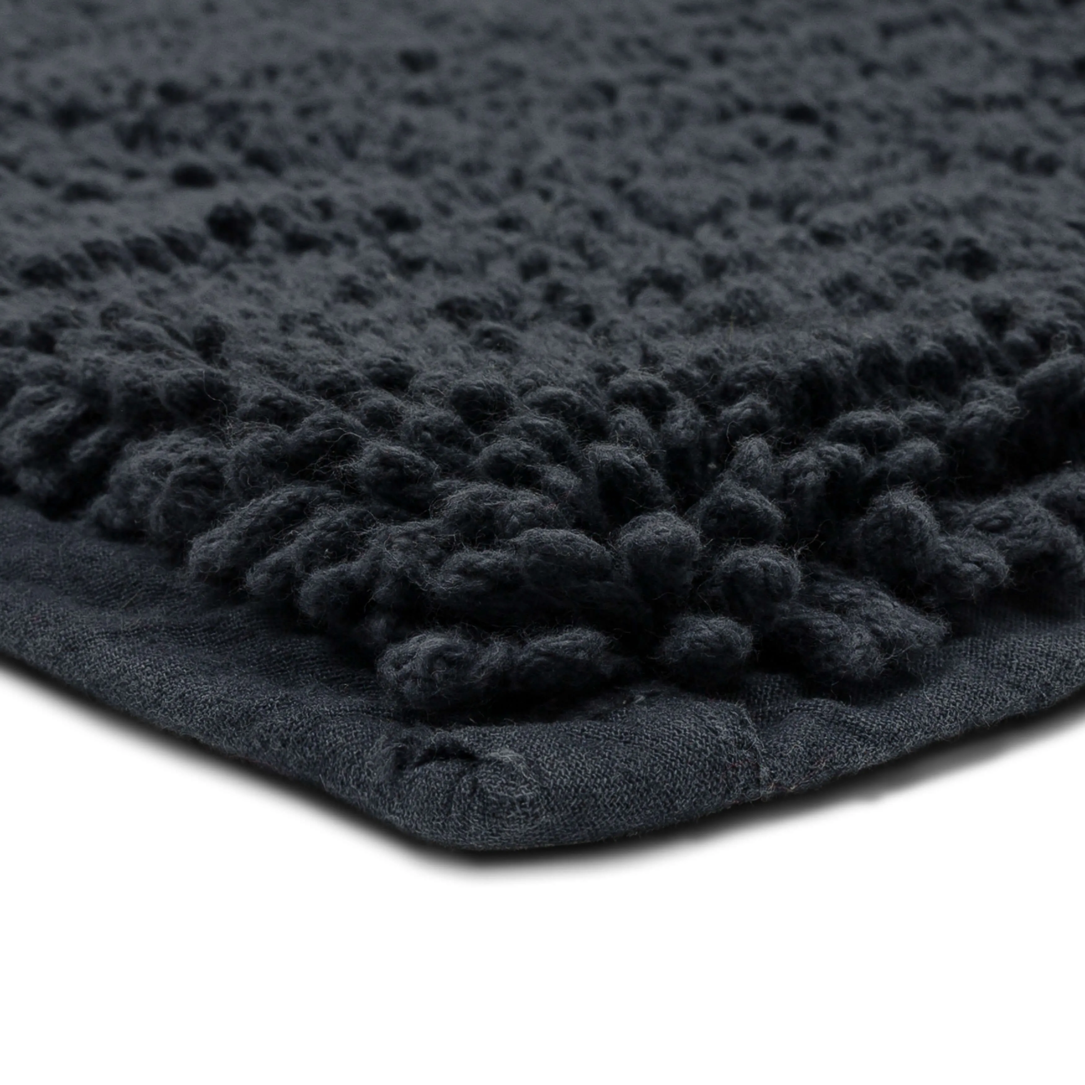 Classic Cotton Ii Charcoal 1' 9" x 2' 10" Bath Mat